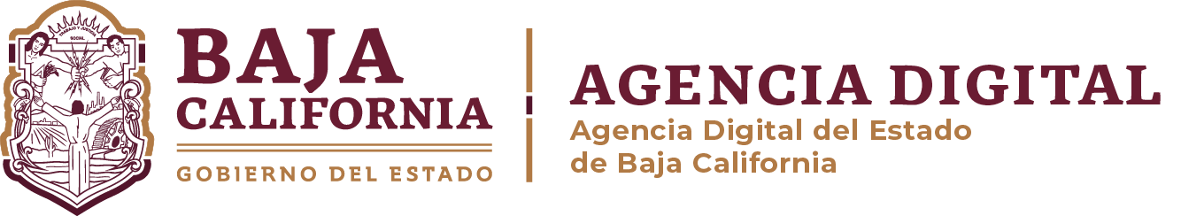 Logo de Baja California